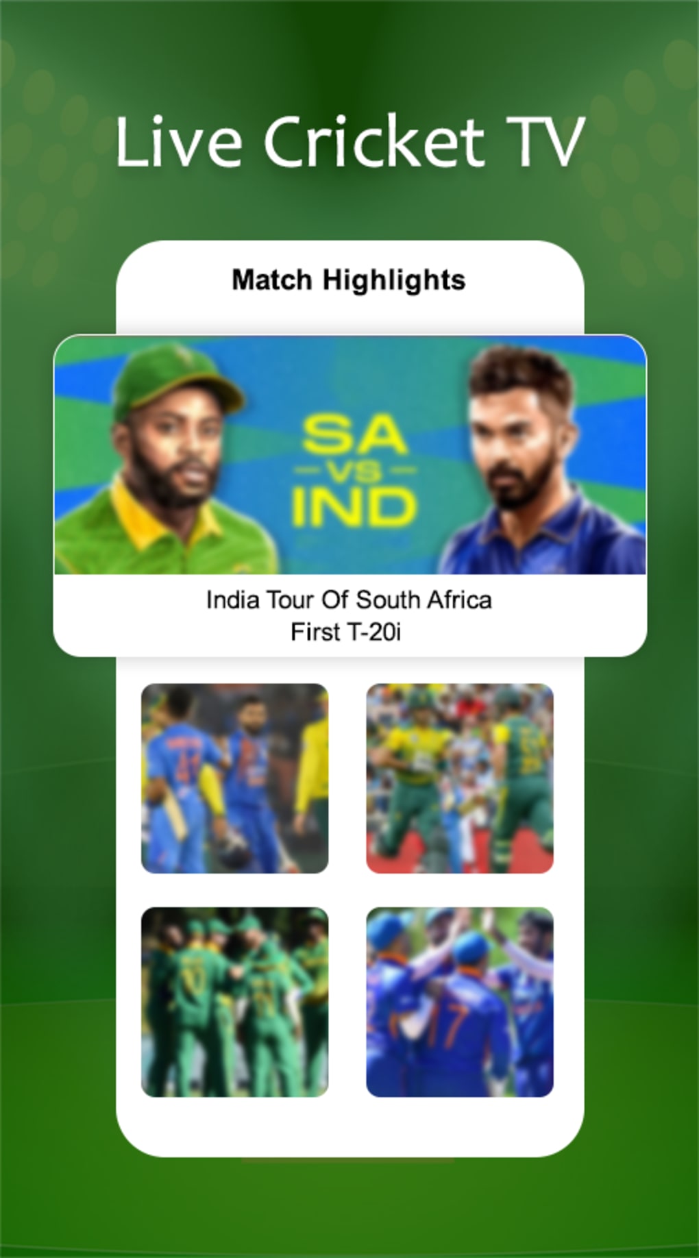 live cricket video app for android