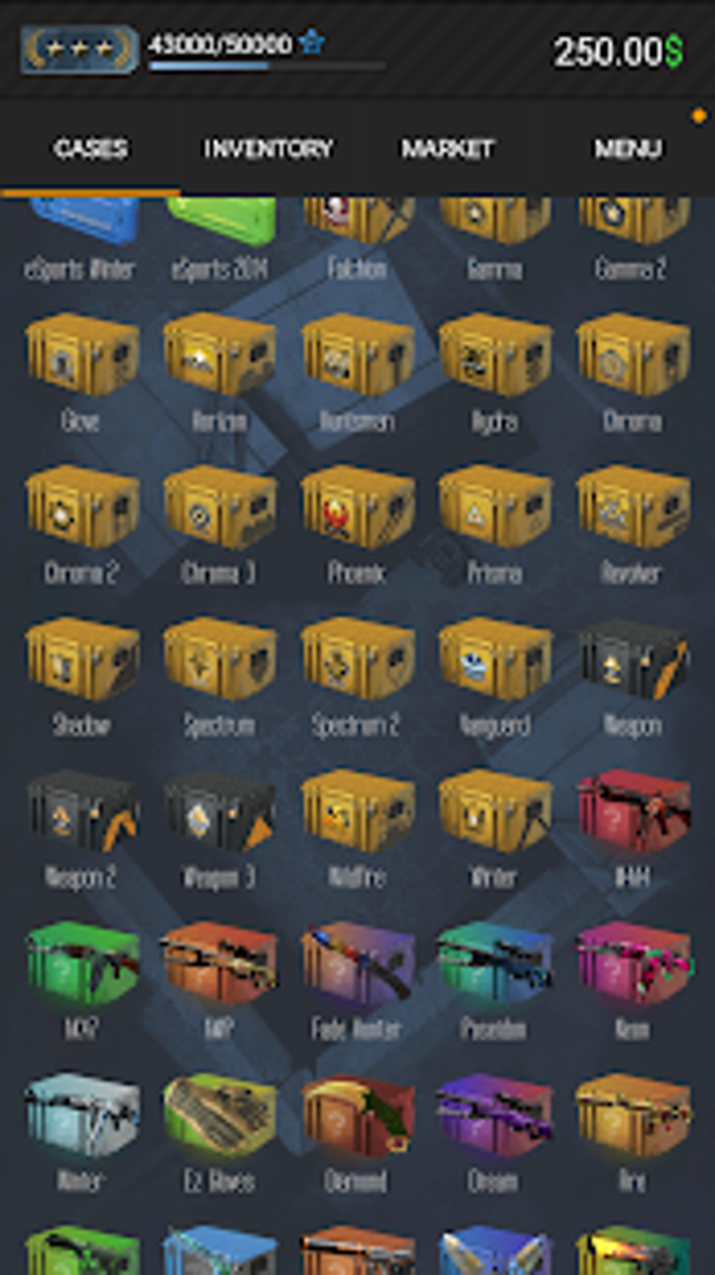 Case Simulator Ultimate - CS go skins box crate 2 APK для Android — Скачать