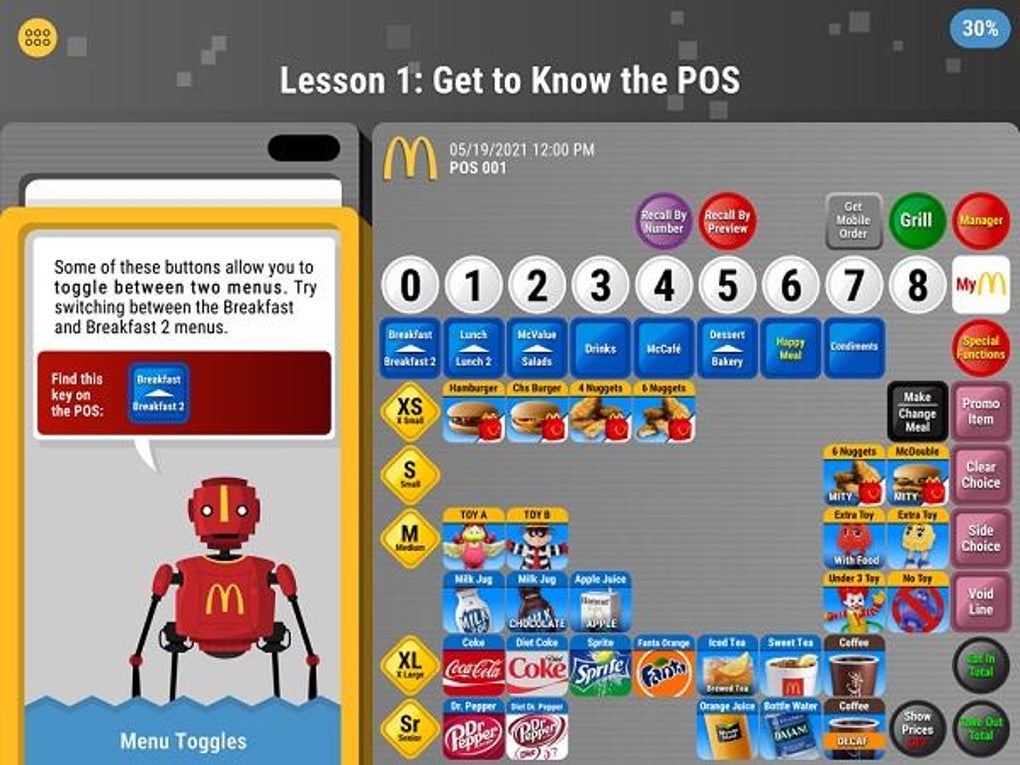 McDonald's POS Training na iPhone - Download