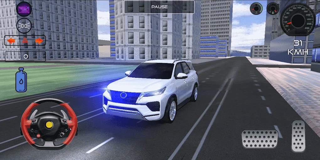 Download Fortuner Car Driving School android on PC