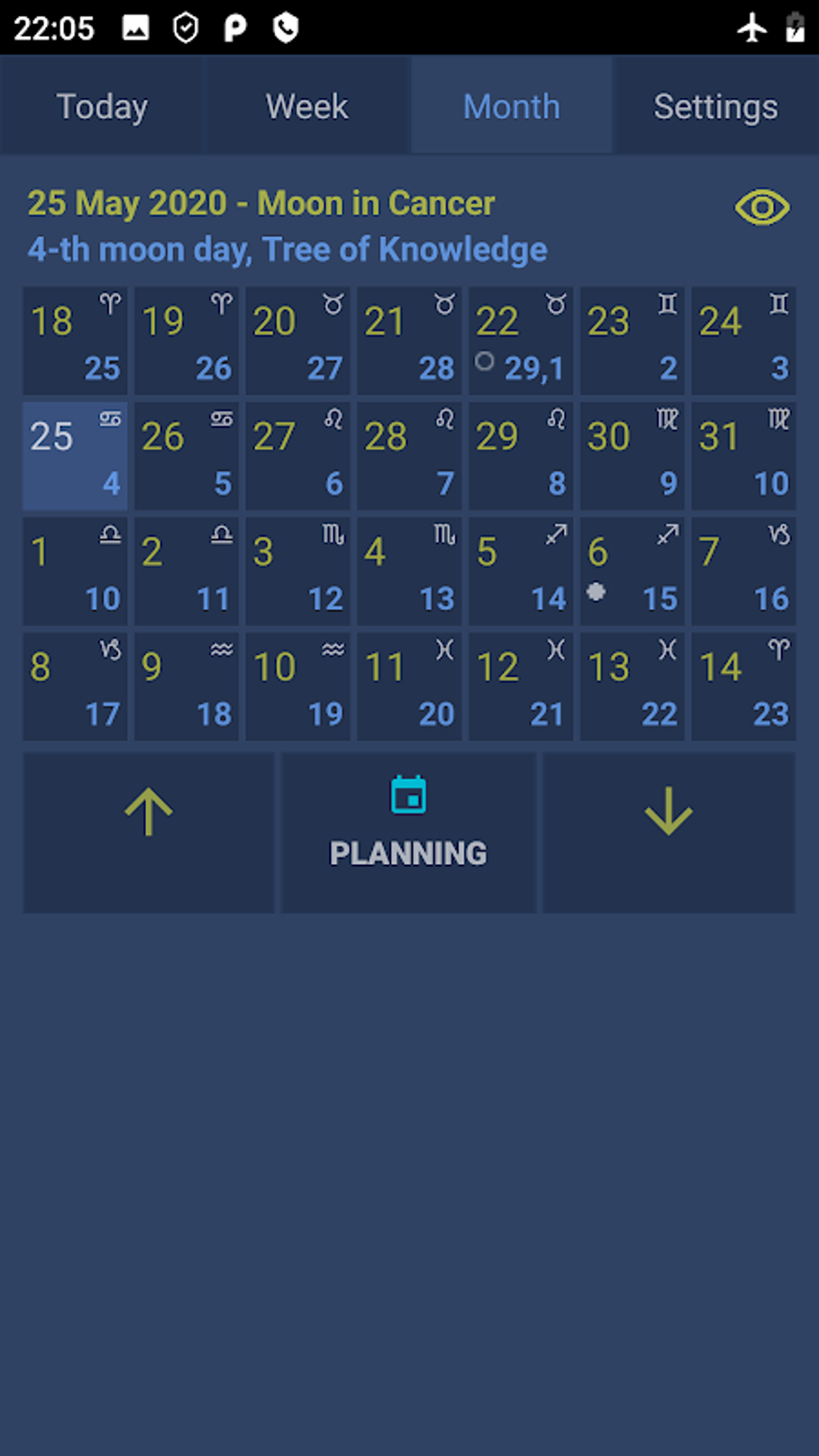 Lunar calendar Dara-Lite APK для Android — Скачать