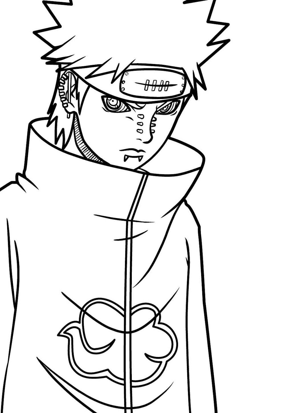 COMO DESENHAR O SÍMBOLO DA AKATSUKI - Naruto #Shorts 