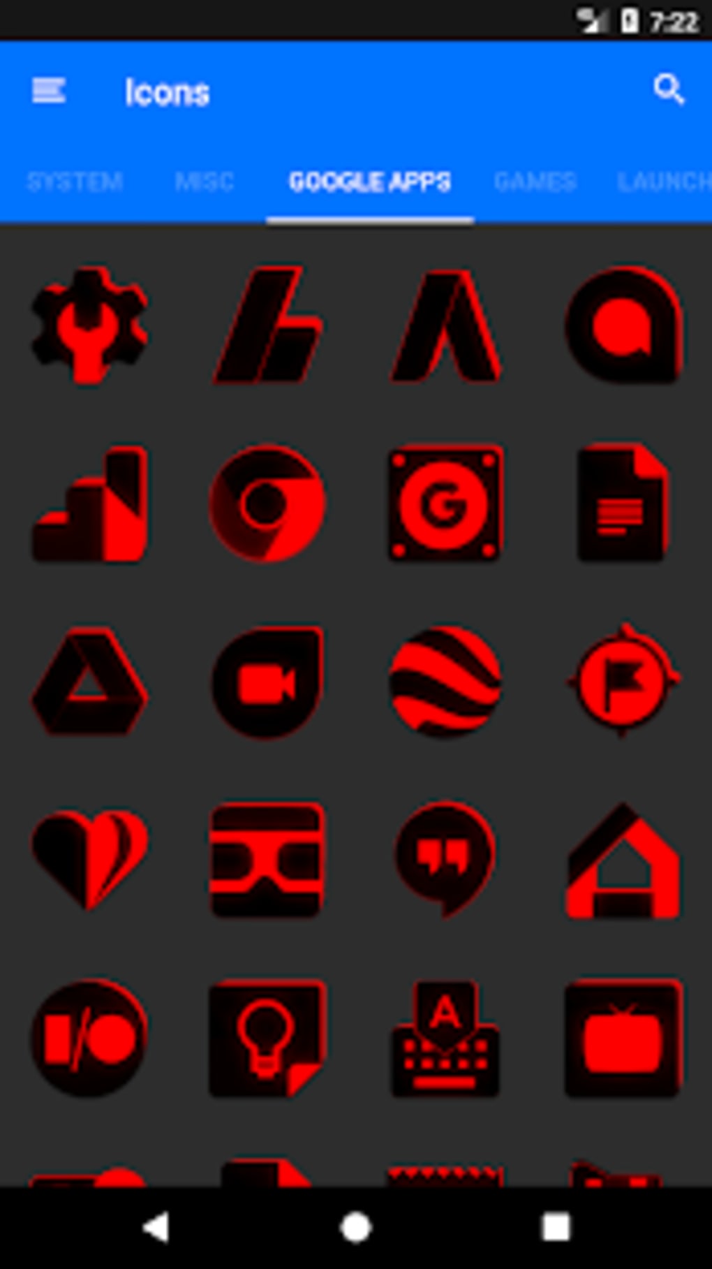 Play Games Icon, Android L Iconpack