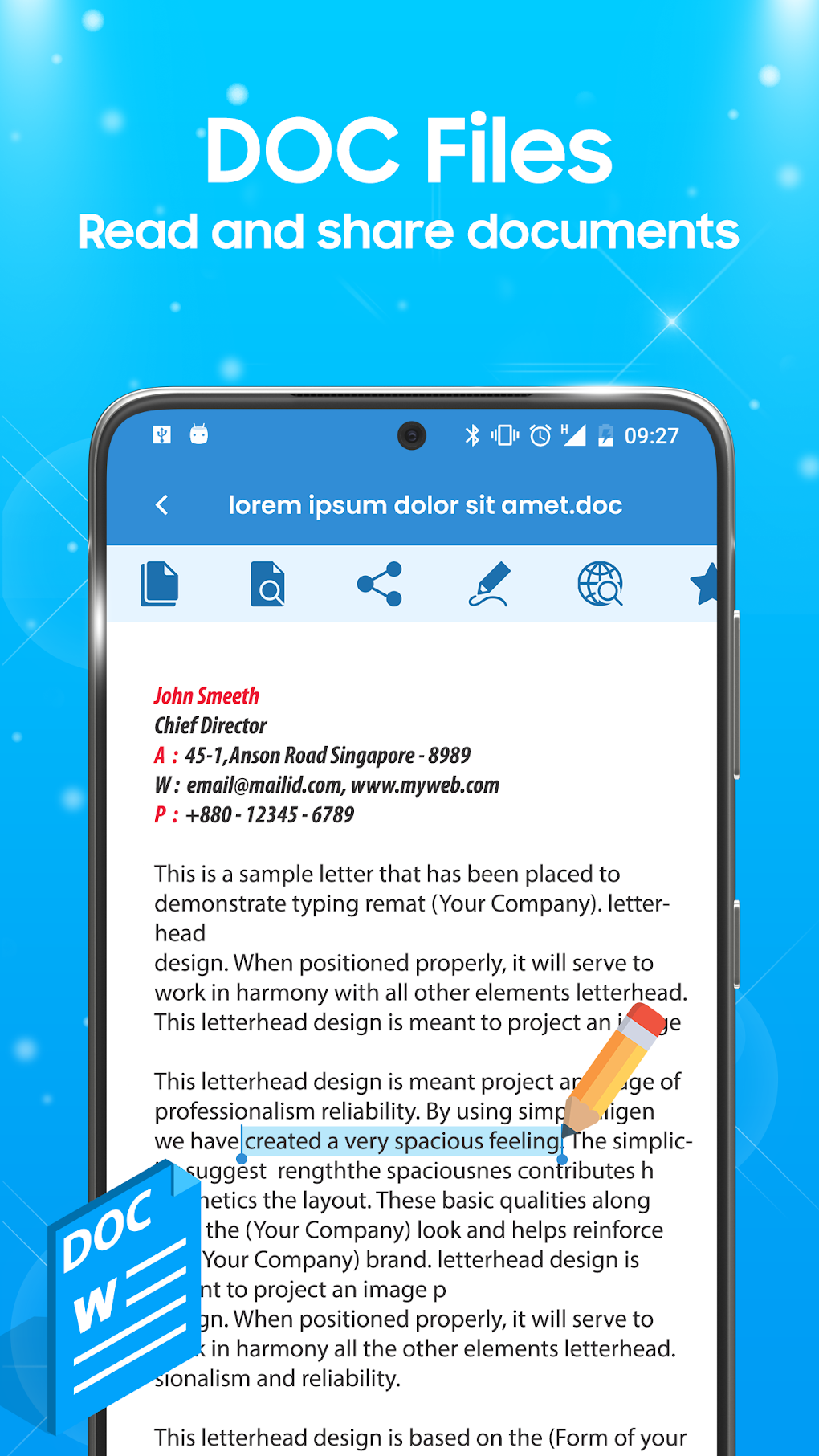 PPTX Word PDF - All Office для Android — Скачать