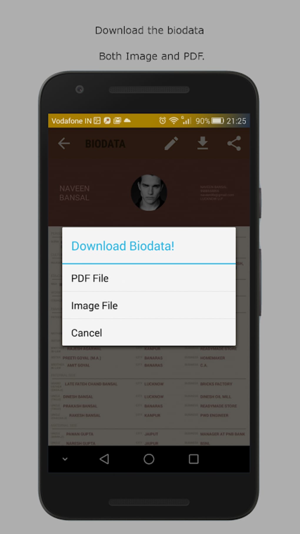 Marriage Biodata Maker Apk Para Android Descargar 5544