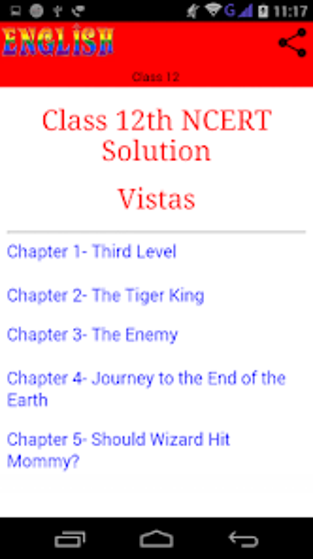 Class 12 English Solutions