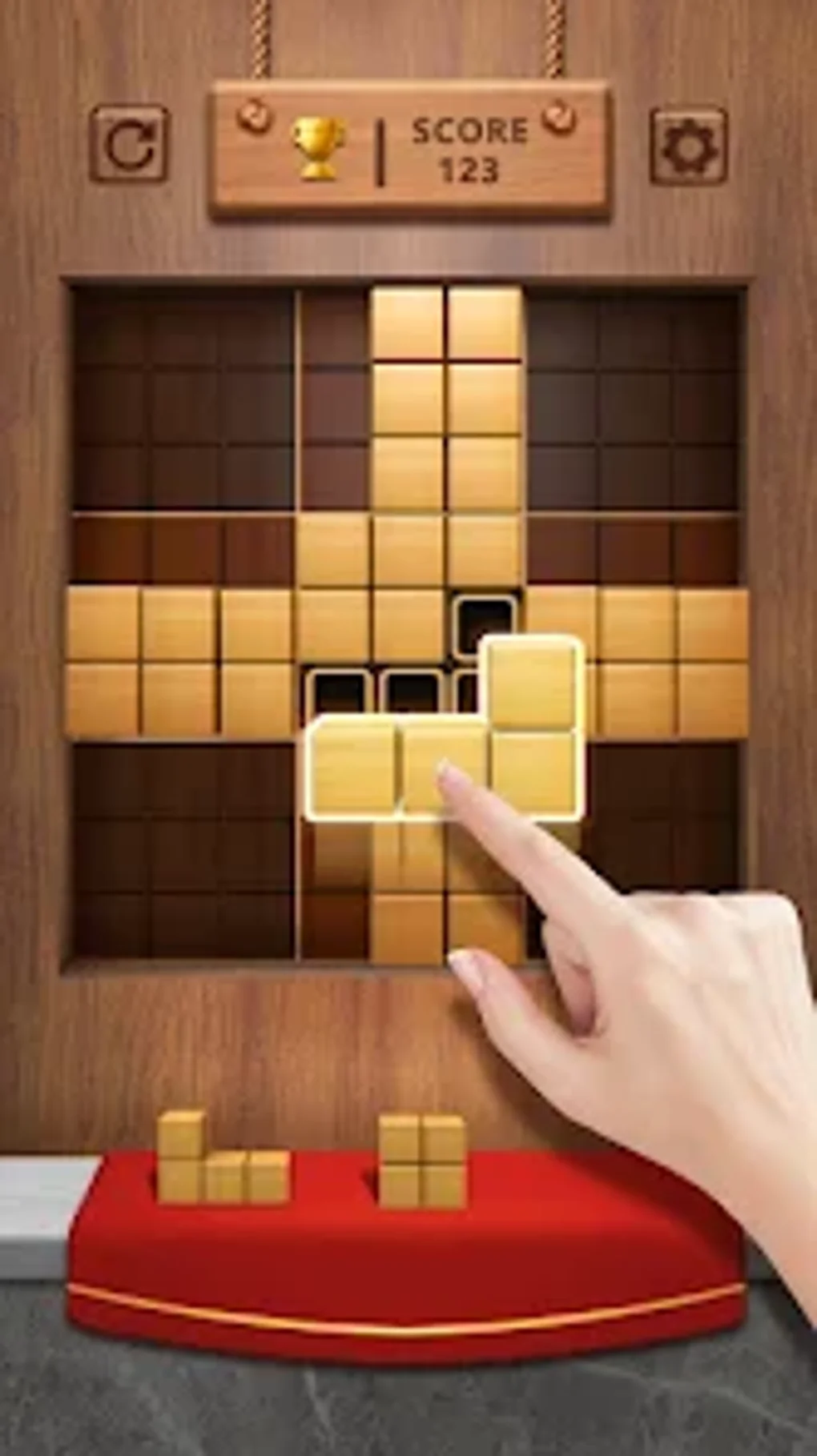 Wood Puzzle: Slide Stack Block для Android — Скачать