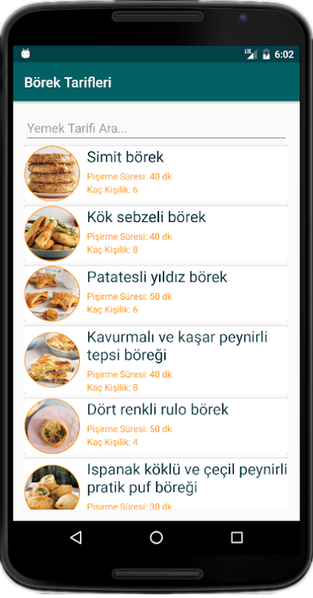 İnternetsiz Börek Tarifleri APK для Android — Скачать