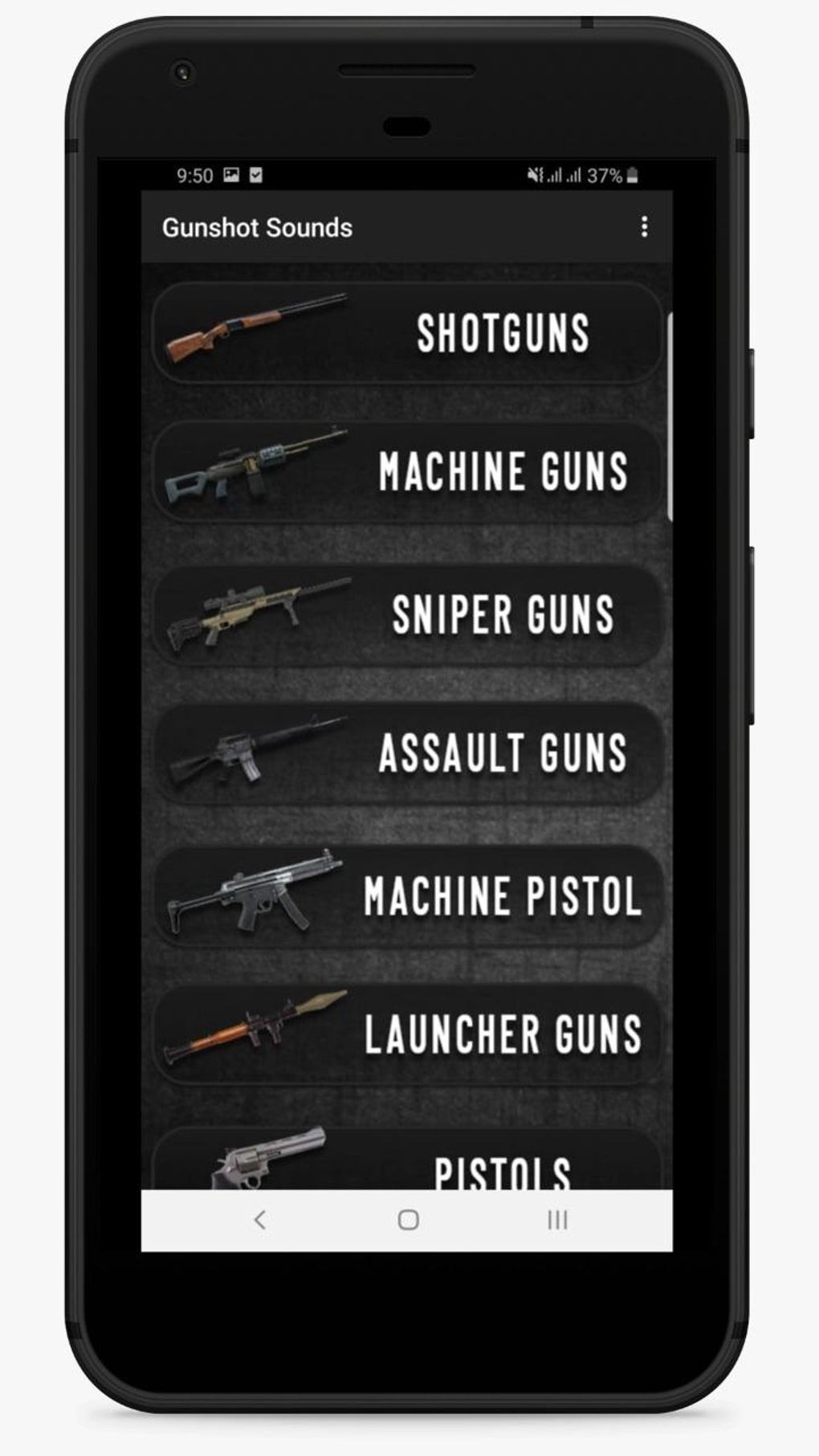 Real Weapon Gunshot Sounds para Android Descargar