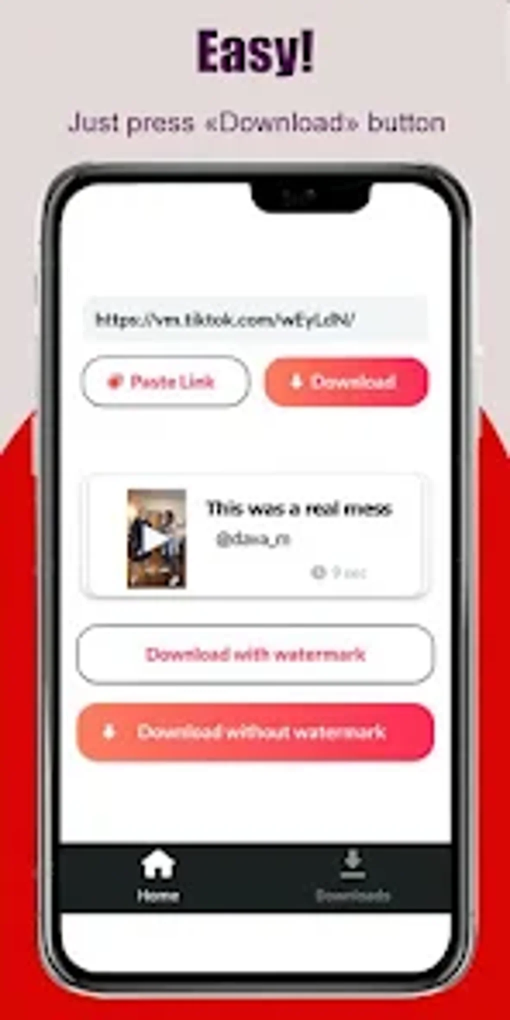 SSSTik video downloader for TT для Android — Скачать