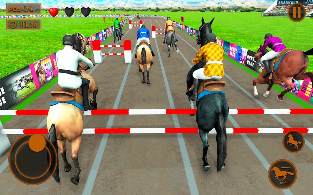 Jogo de corrida de cavalo Horse Durby = corrida de cavalos 2020 gameplay  Android 