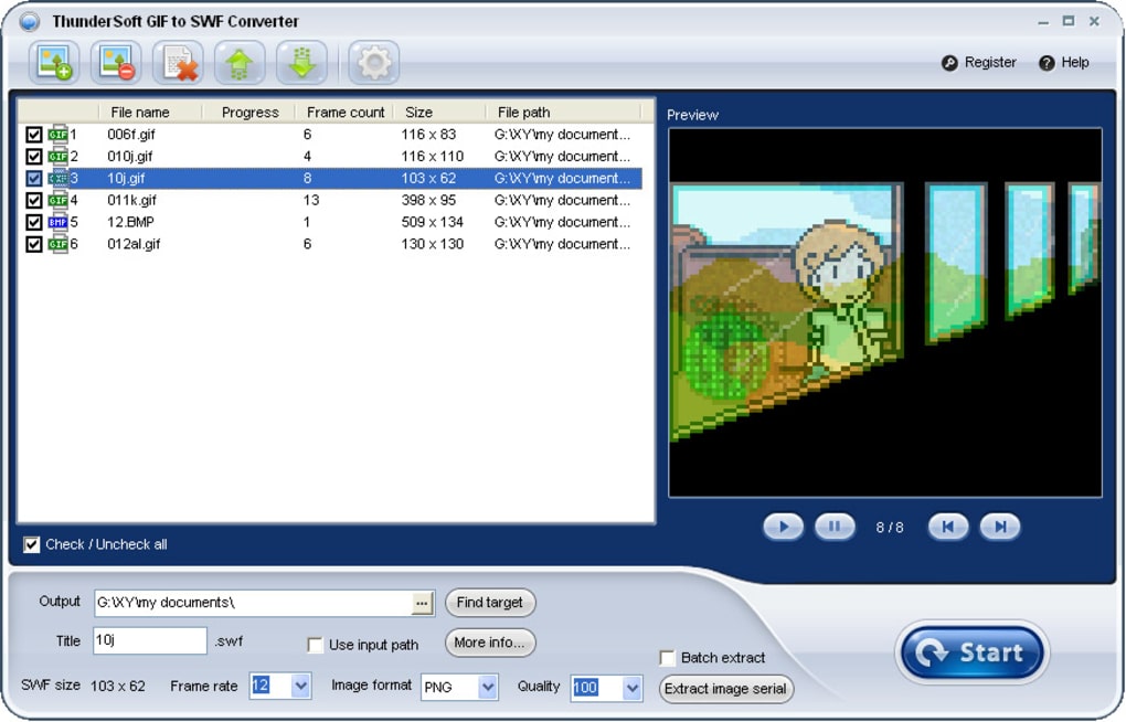 free downloads ThunderSoft GIF to Video Converter 5.2.0