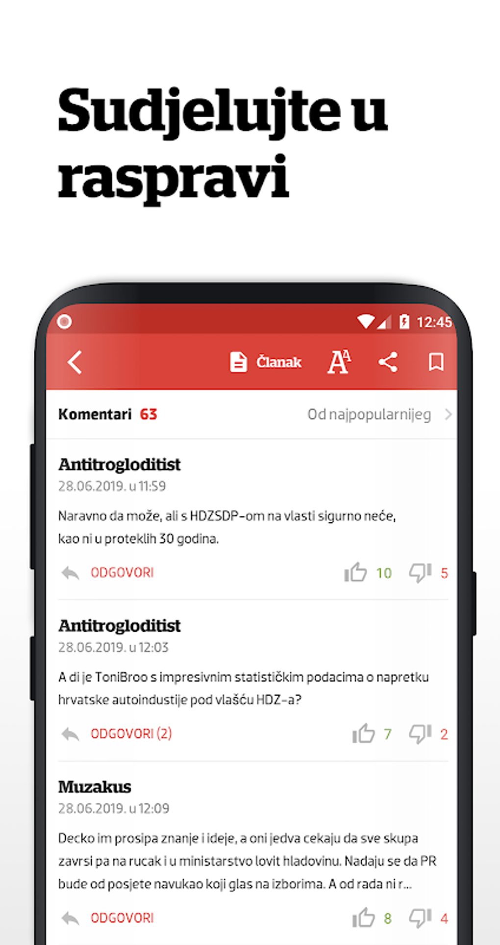 Ve ernji List APK For Android Download