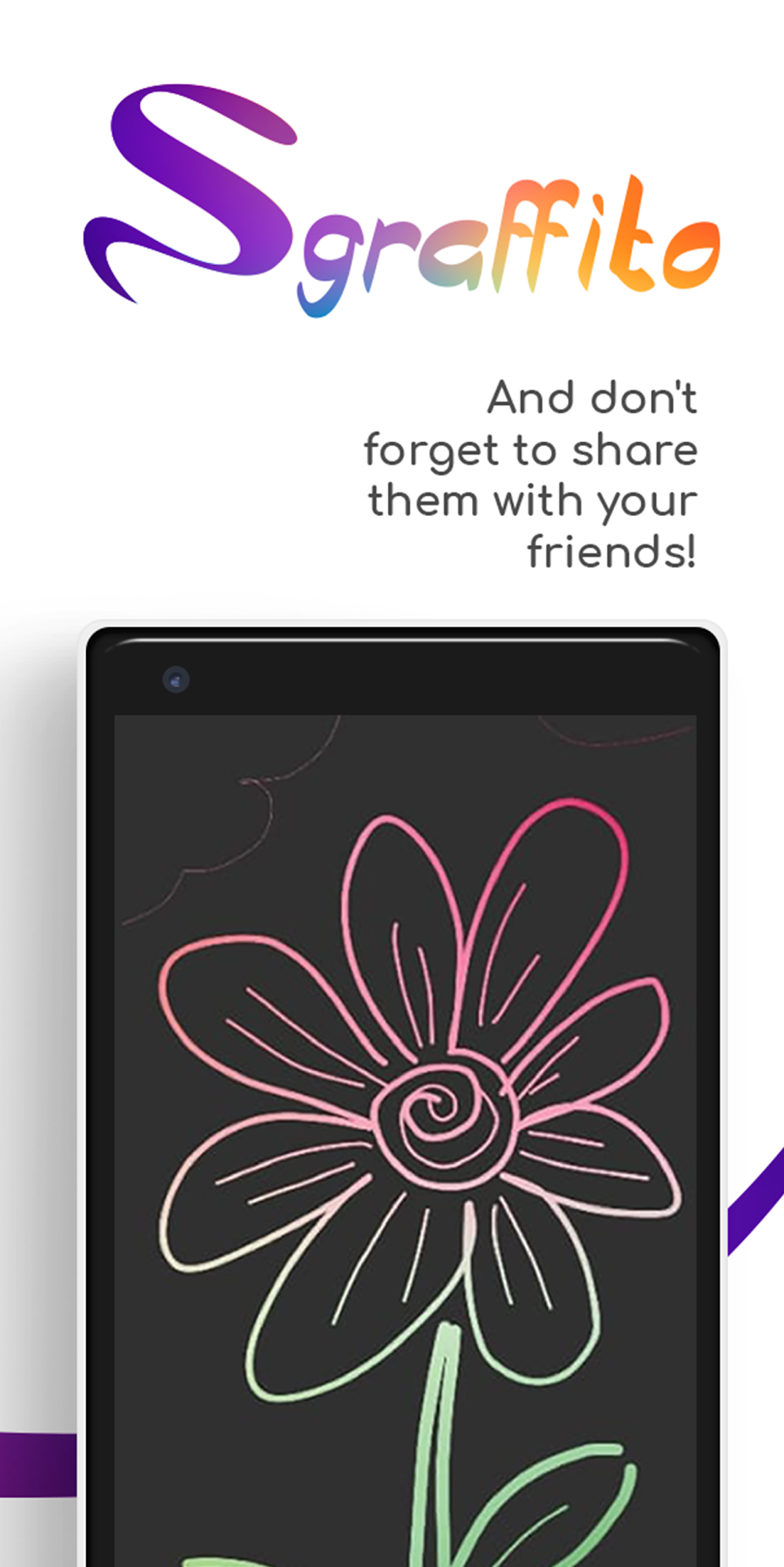 Sgraffito. Art set drawing pad APK для Android — Скачать