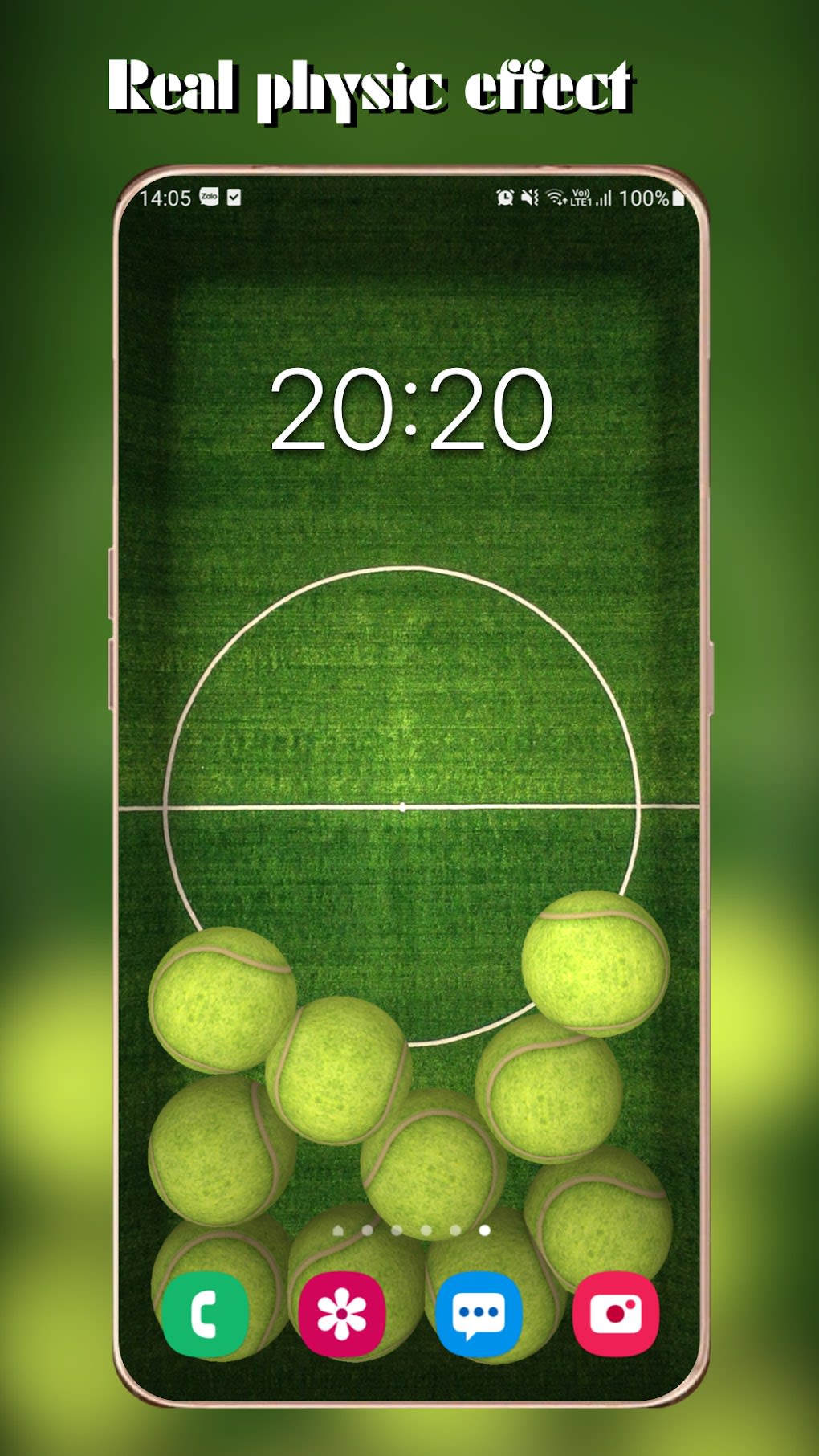 3D My Name Live Wallpaper - Gravity background cho Android - Tải về
