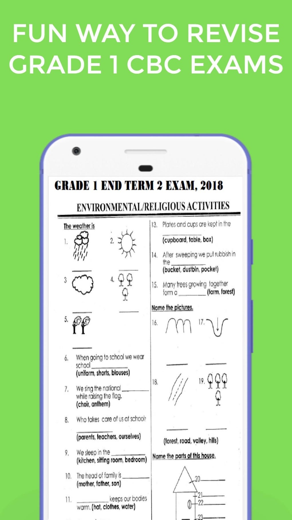 cbc-grade-1-exams-all-subjects-for-android-download