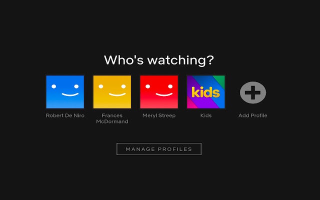 Remember me netflix for Google Chrome - Extension Download