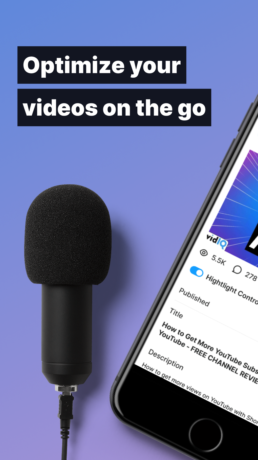 vidIQ for YT для iPhone — Скачать