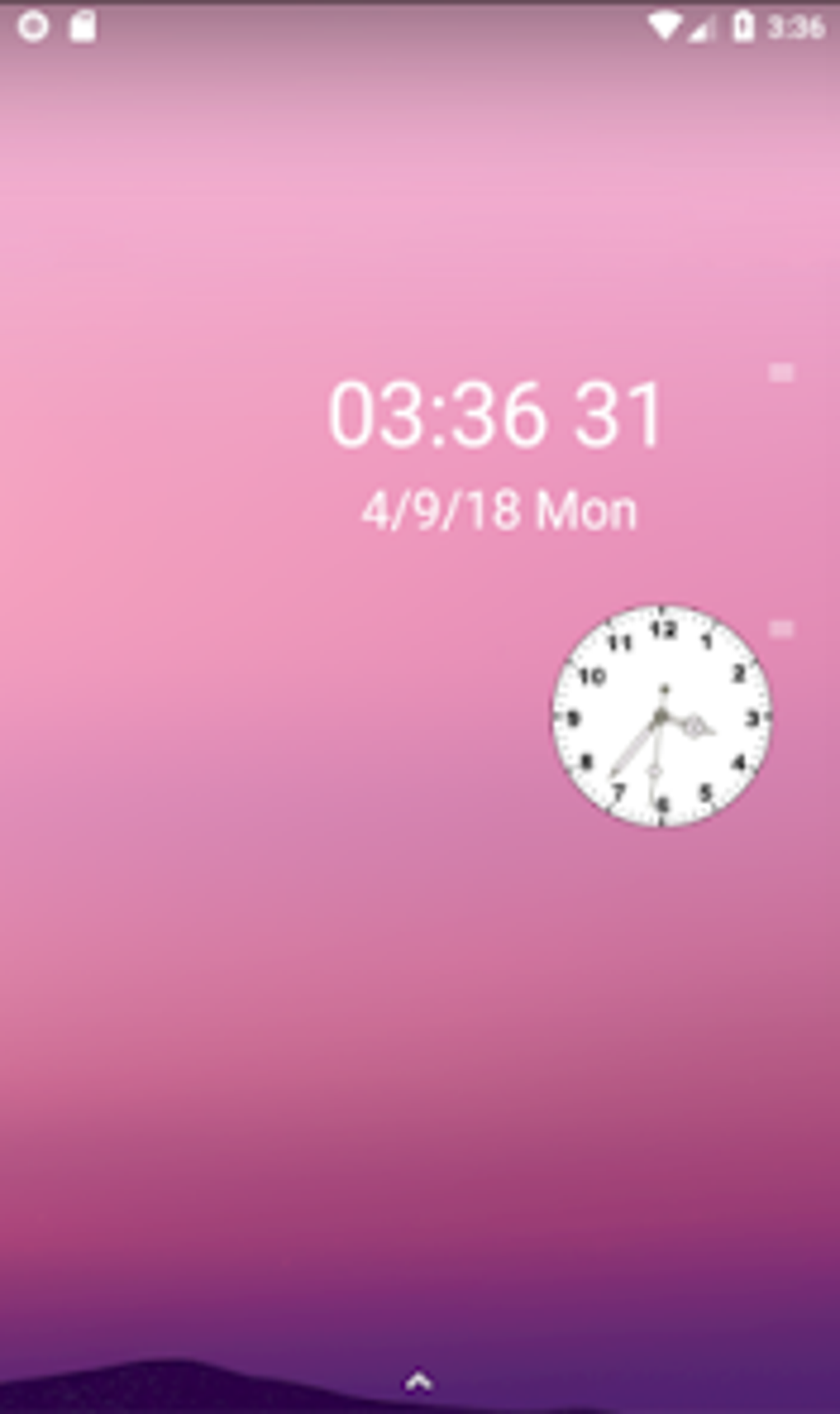 Android Custom Clock 