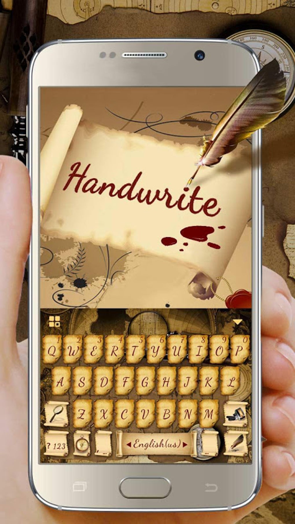 Handwrite Keyboard Theme APK Android 