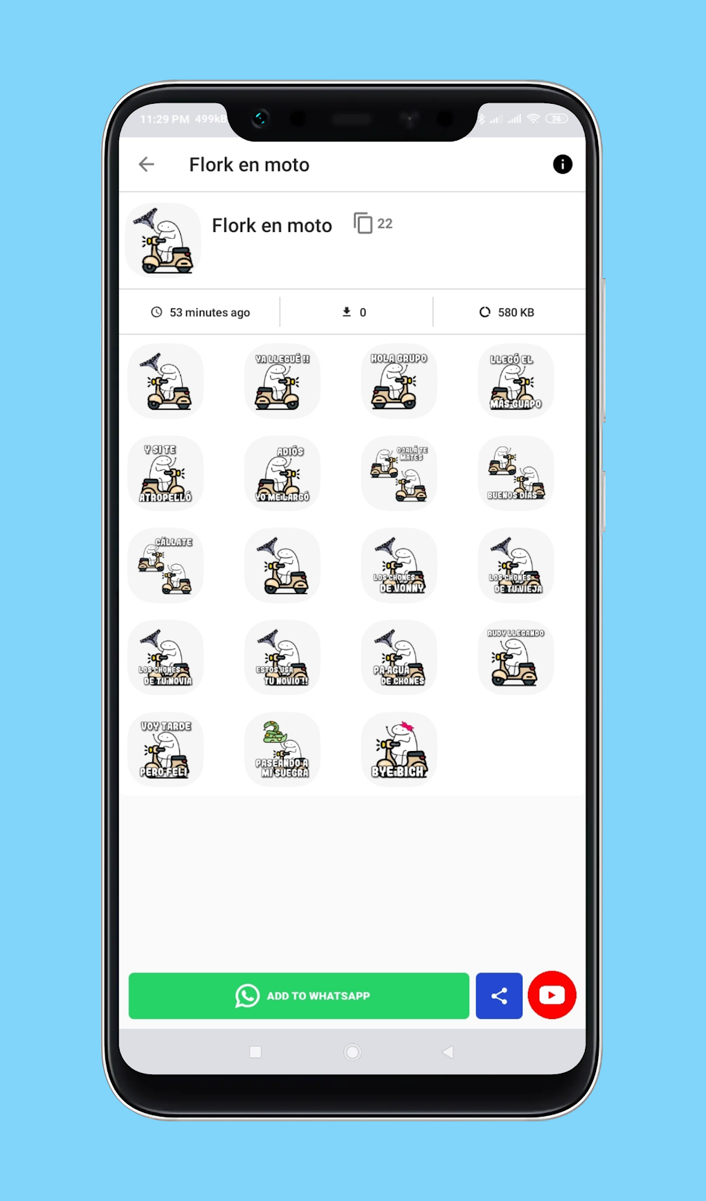 Stickers De Flork For Whatsapp Android Stickers De Flork For Whatsapp Android