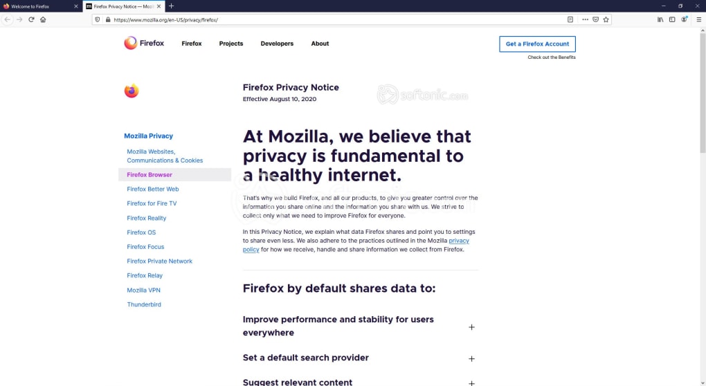 Mozilla Firefox 115.0.1 free instal