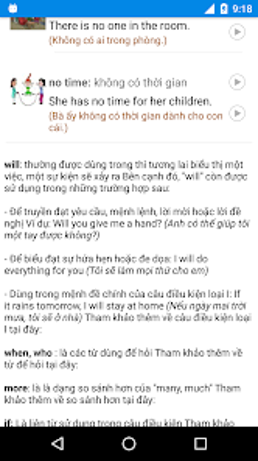T v ng ti ng anh hoc tieng para android download
