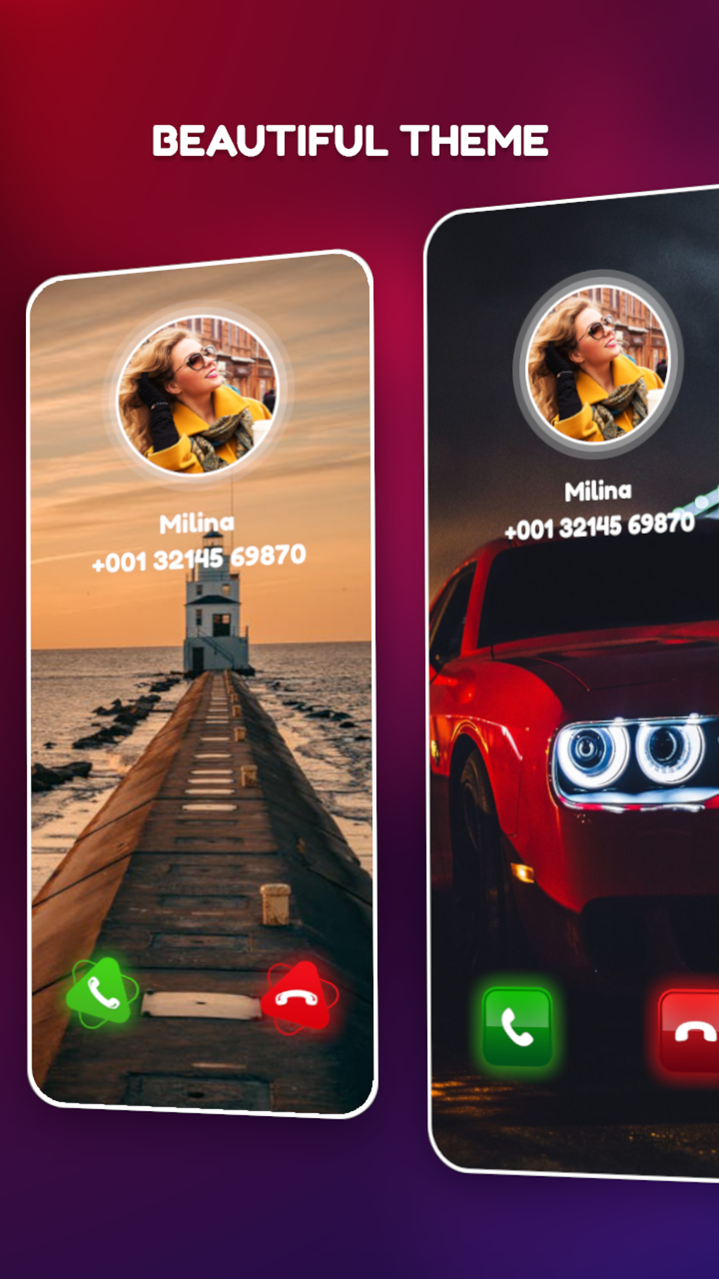 Color Call Screen Call Themes Para Android Descargar