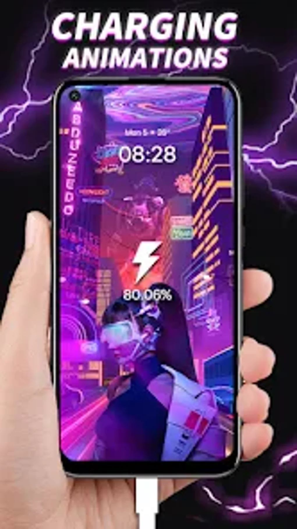 Battery Charging Animation для Android — Скачать