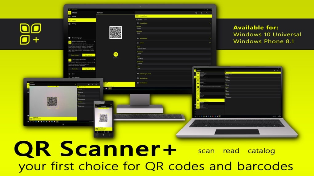 converse qr code scanner windows 7