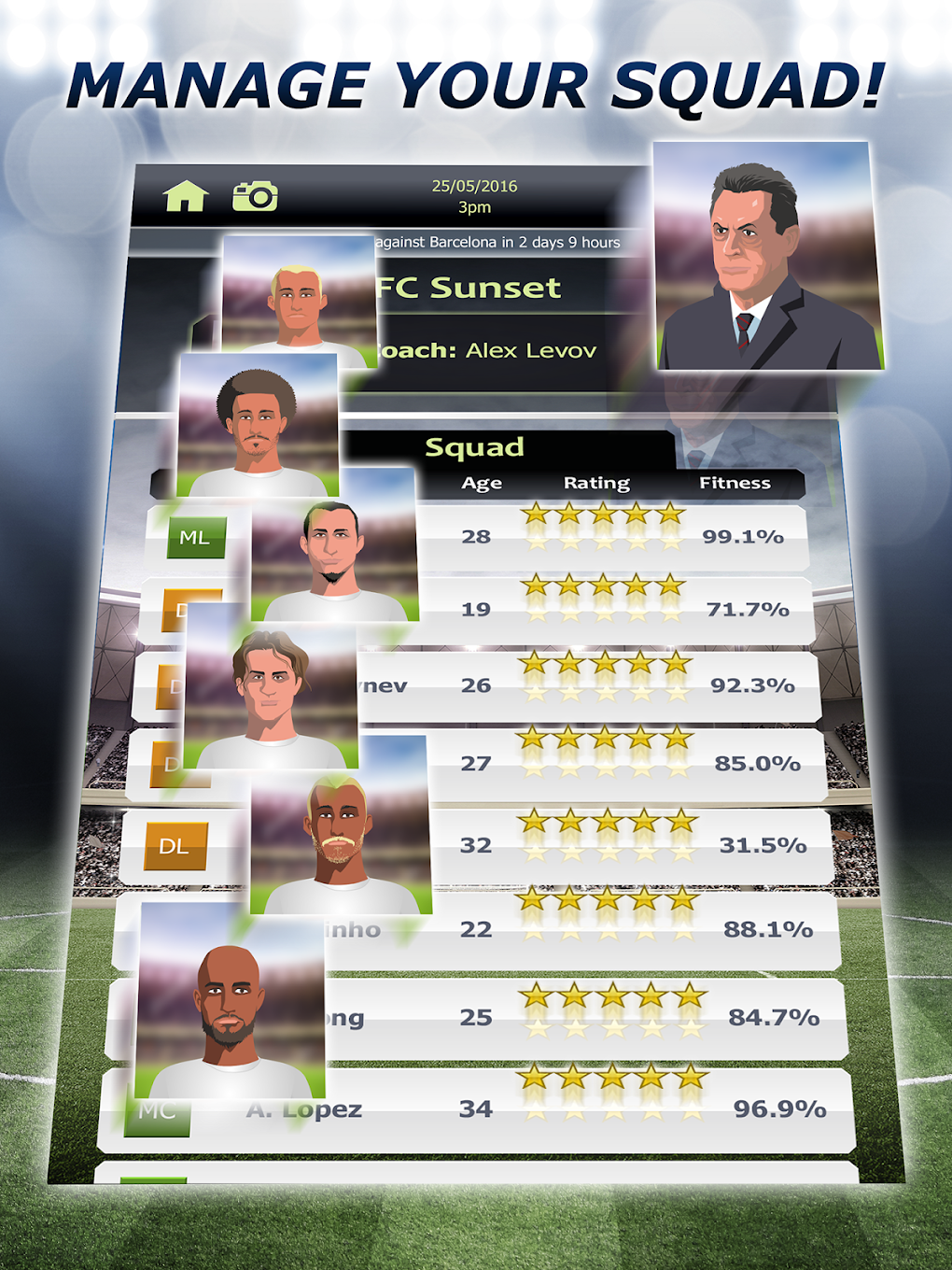 Football Tycoon для Android — Скачать