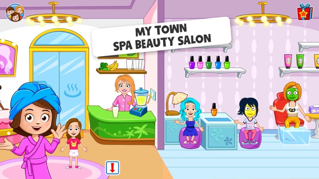 Jogos de cabeleireiro Hair Spa versão móvel andróide iOS apk