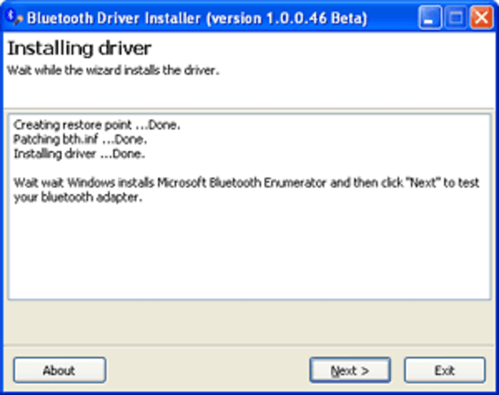 bluetooth driver install windows 10