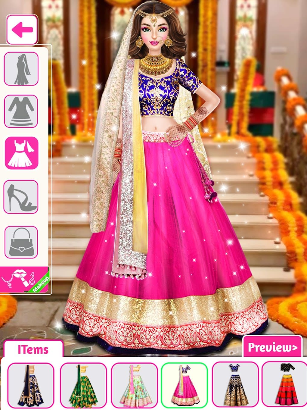 Indian Wedding Bride Dress up & Makeover - Microsoft ಆಪ್‌ಗಳು