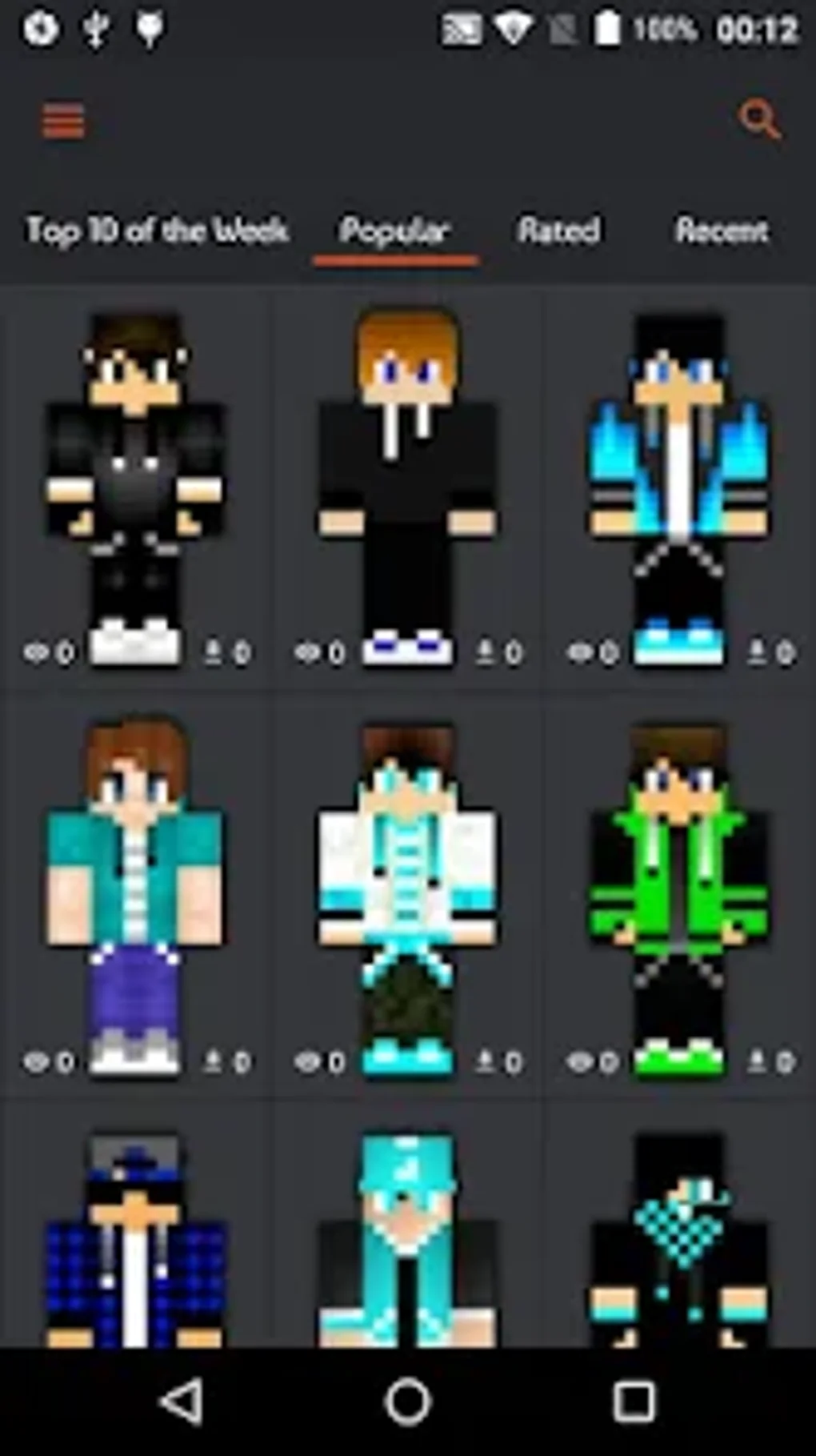 Boys Skins for Minecraft PE for Android - Download