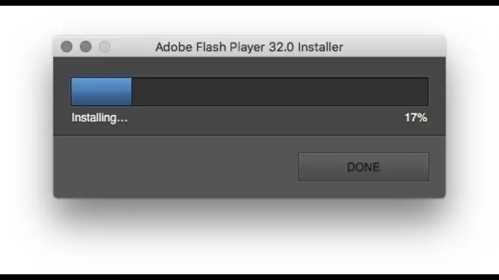 adobe flash update osx