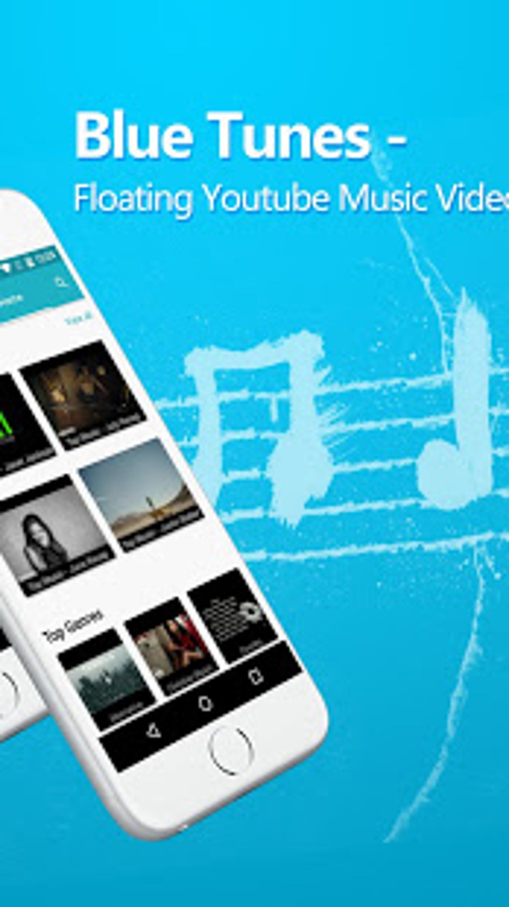 Blue Tunes - Floating Youtube Music Video Player APK для Android — Скачать