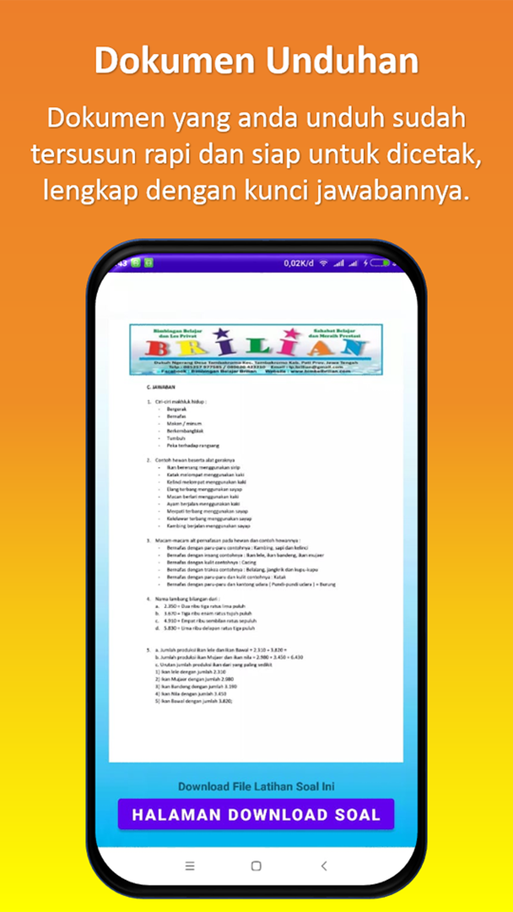 Bimbel Brilian Kelas 2 Sd For Android Download