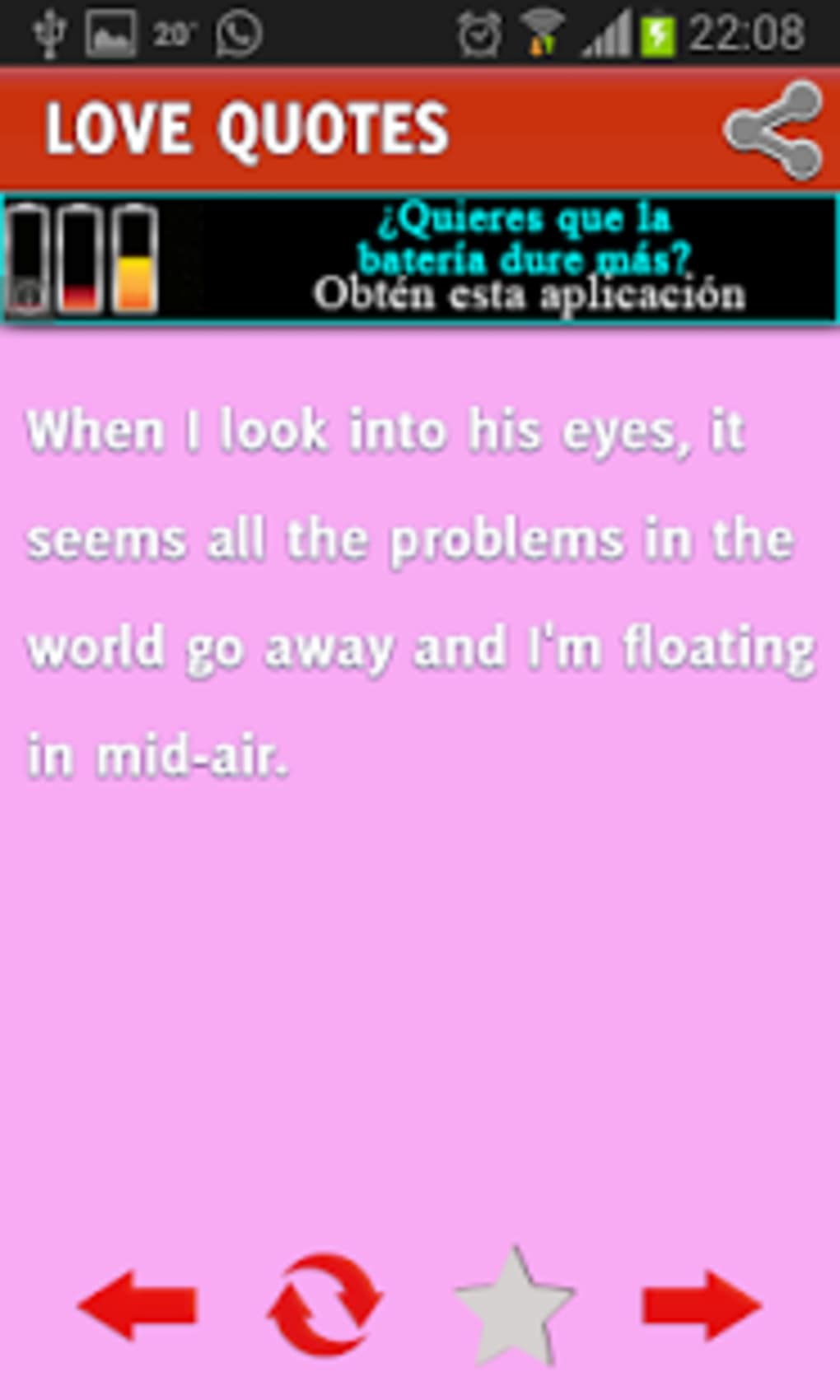 Love Quotes para Android - Download