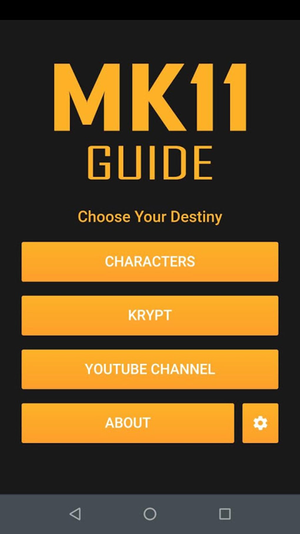 Kombos and Guide for MK11 APK для Android — Скачать