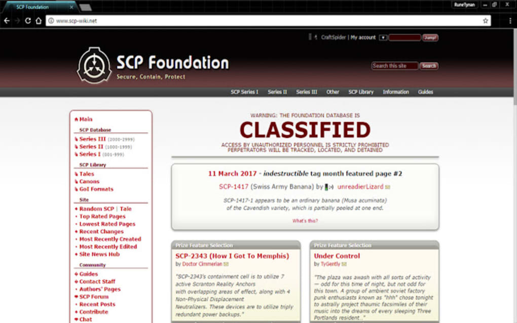 Site-01, SCP Database Wiki