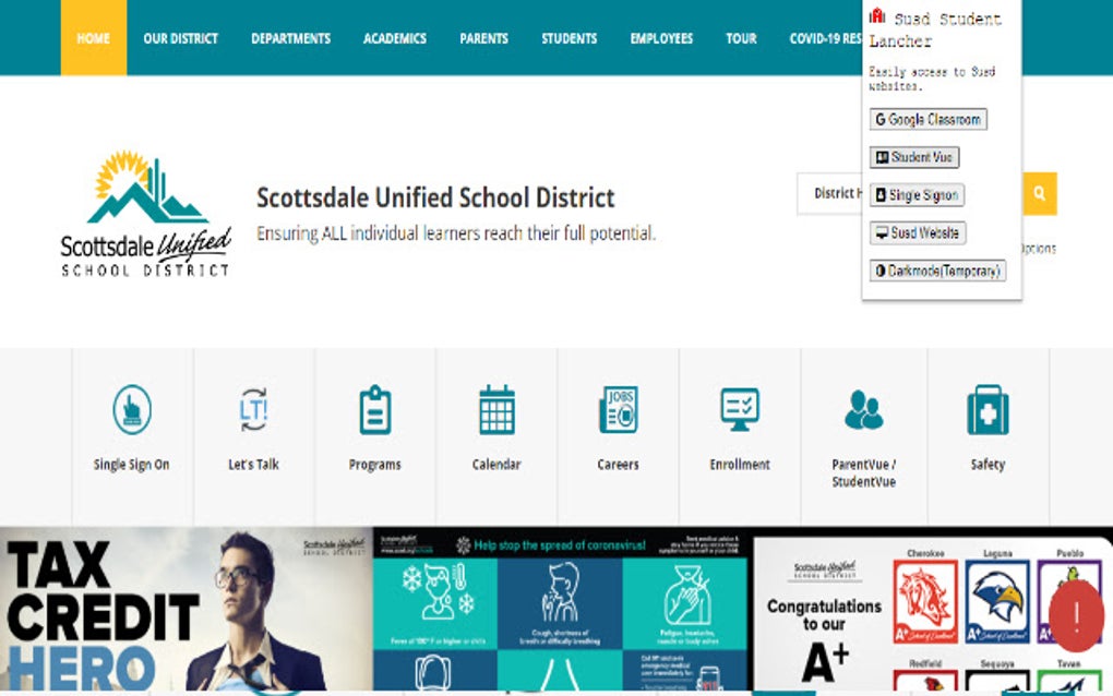 Susd Student Lancher for Google Chrome - Extension Download
