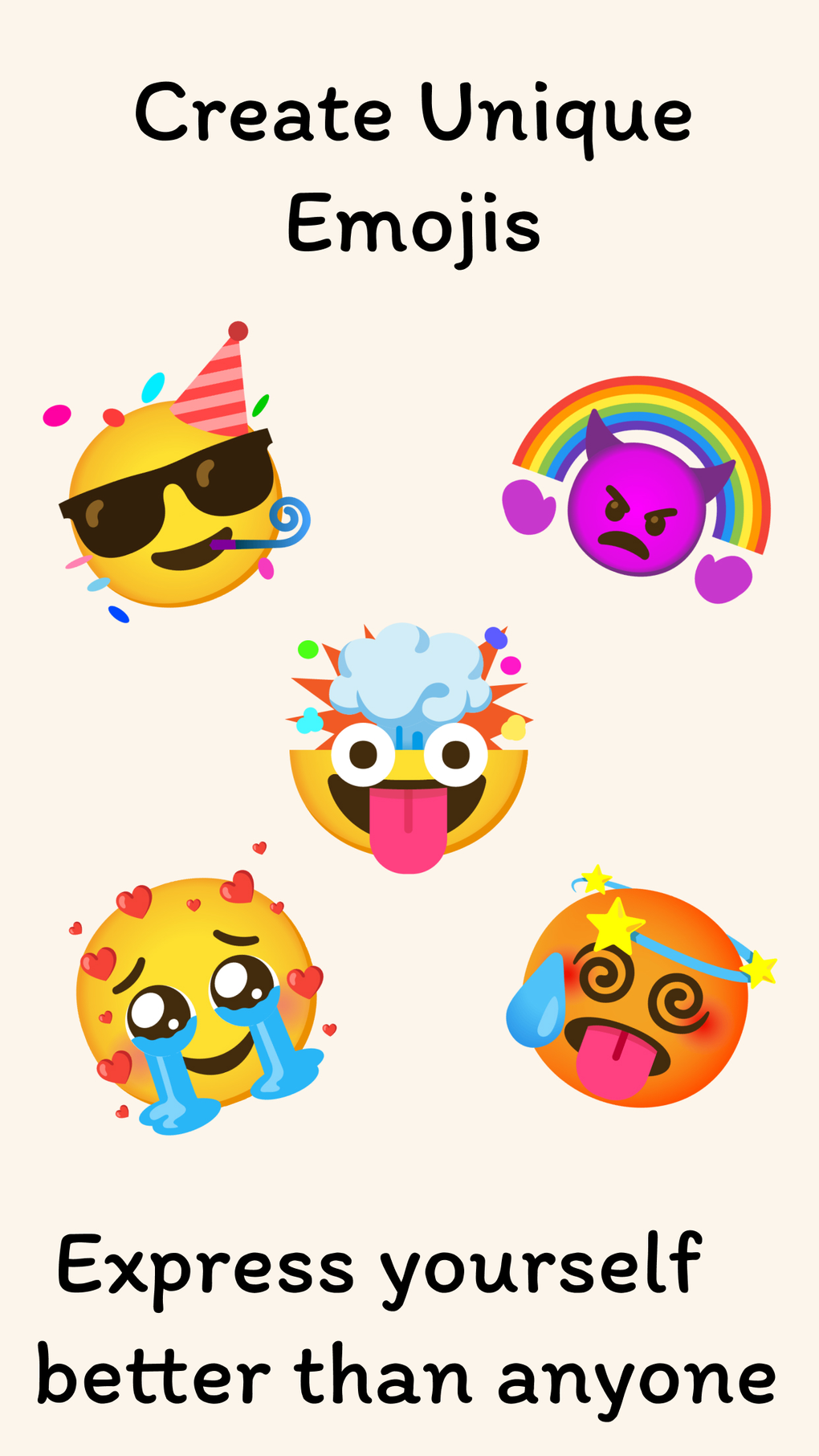 Emoji Mix - Maker Facemoji для iPhone — Скачать