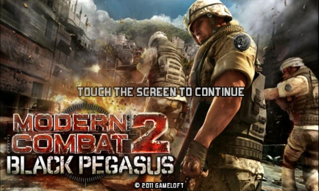 modern combat 2 black pegasus play store download