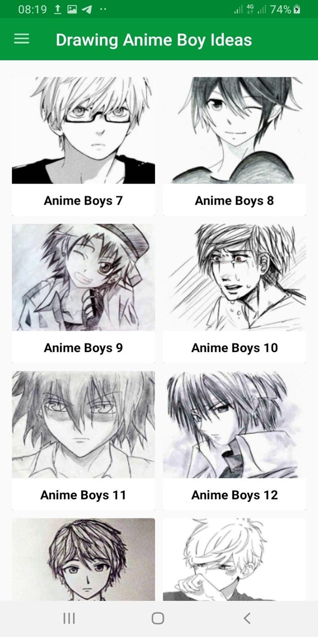 Drawing Anime Boy Ideas для Android — Скачать