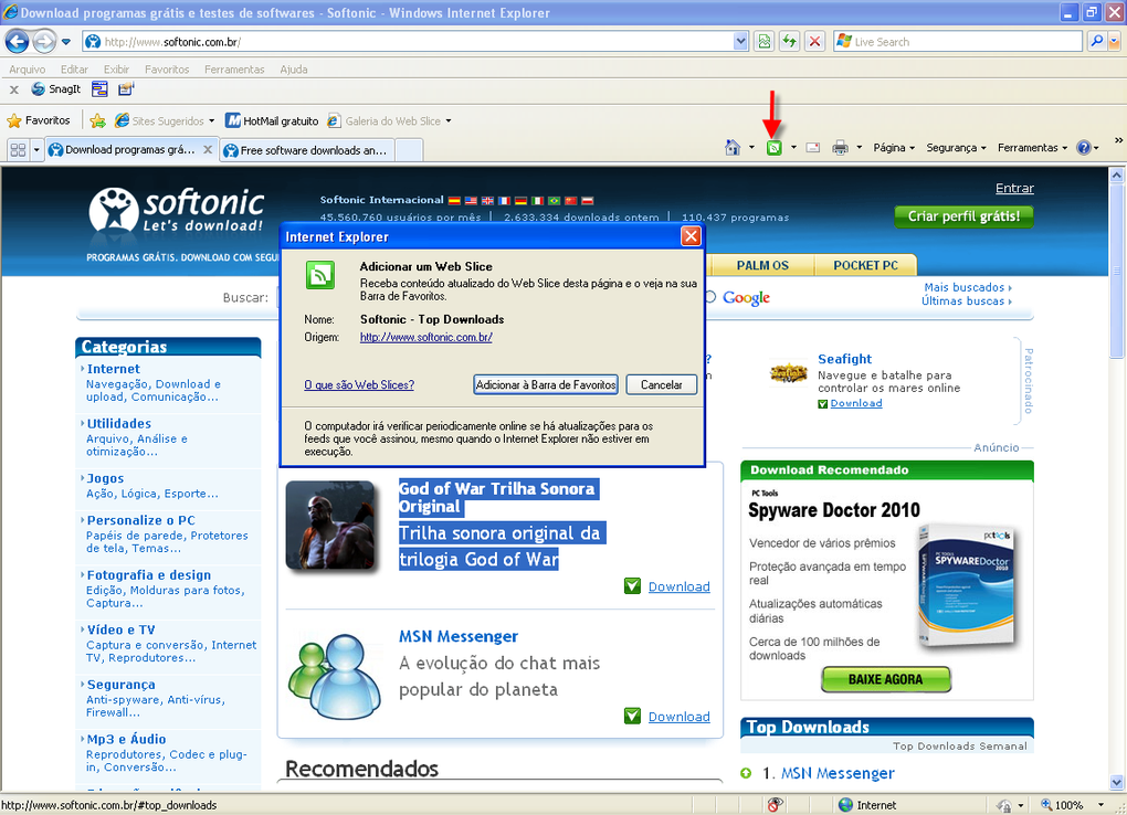 atualizar explorer 8 para 9