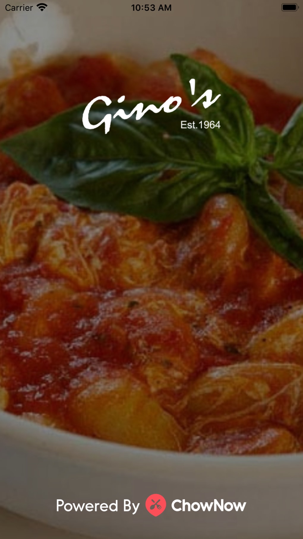 Ginos Restaurant for iPhone - Download