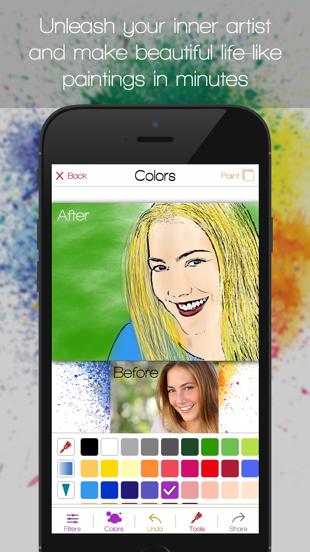 Color Rise - Coloring therapy for iPhone - Download