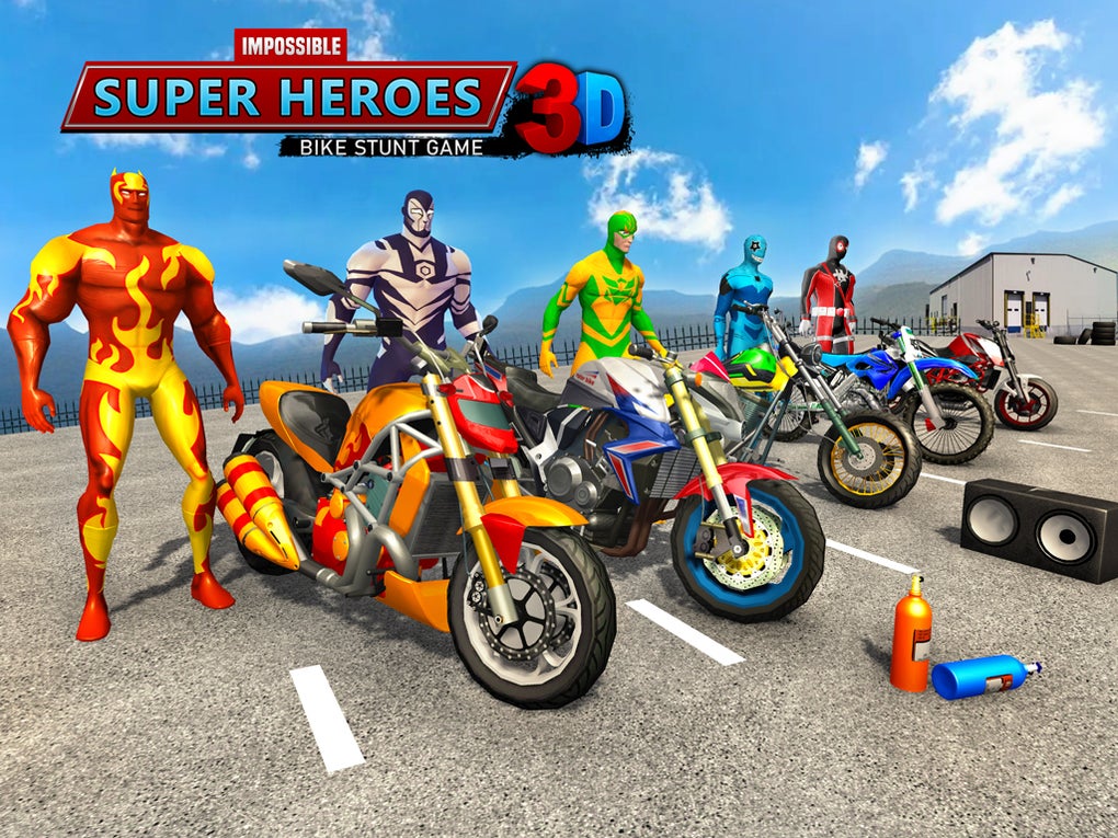 Superhero Gt Bike Racing Stunt 2021 Apk For Android Download