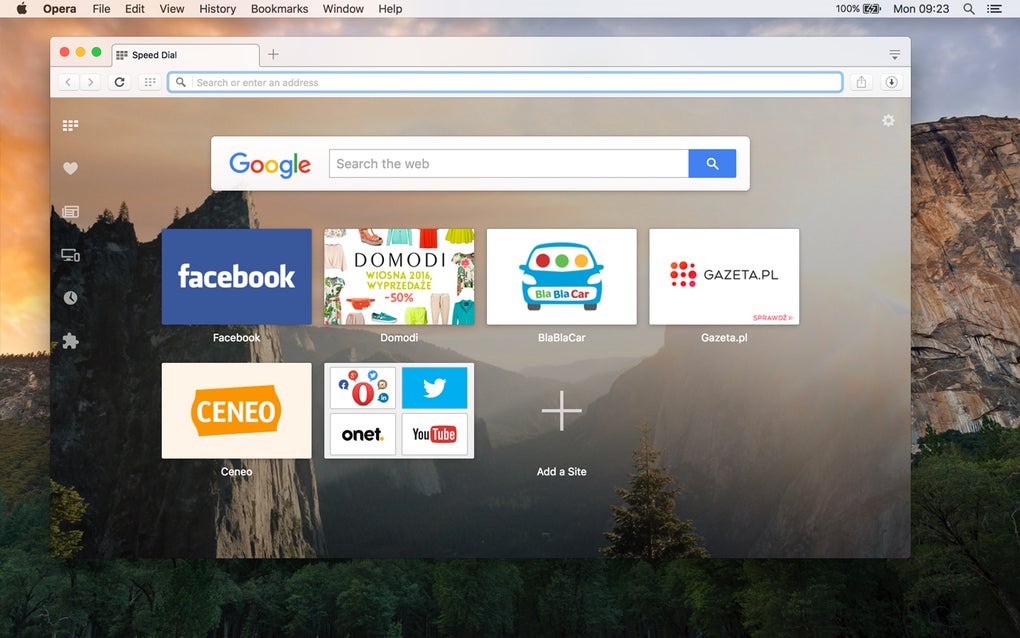download the new for mac Opera 100.0.4815.30